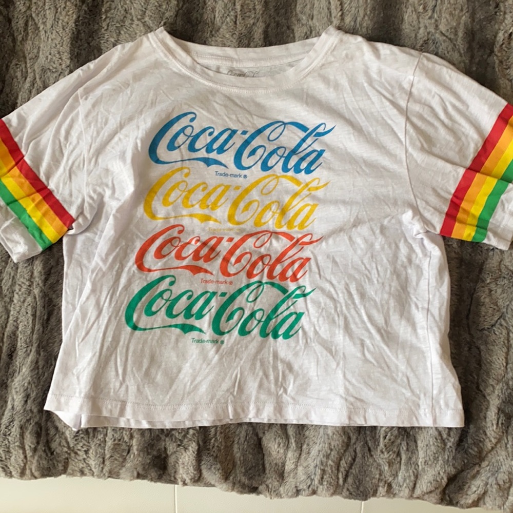 Coca Cola cropped tee